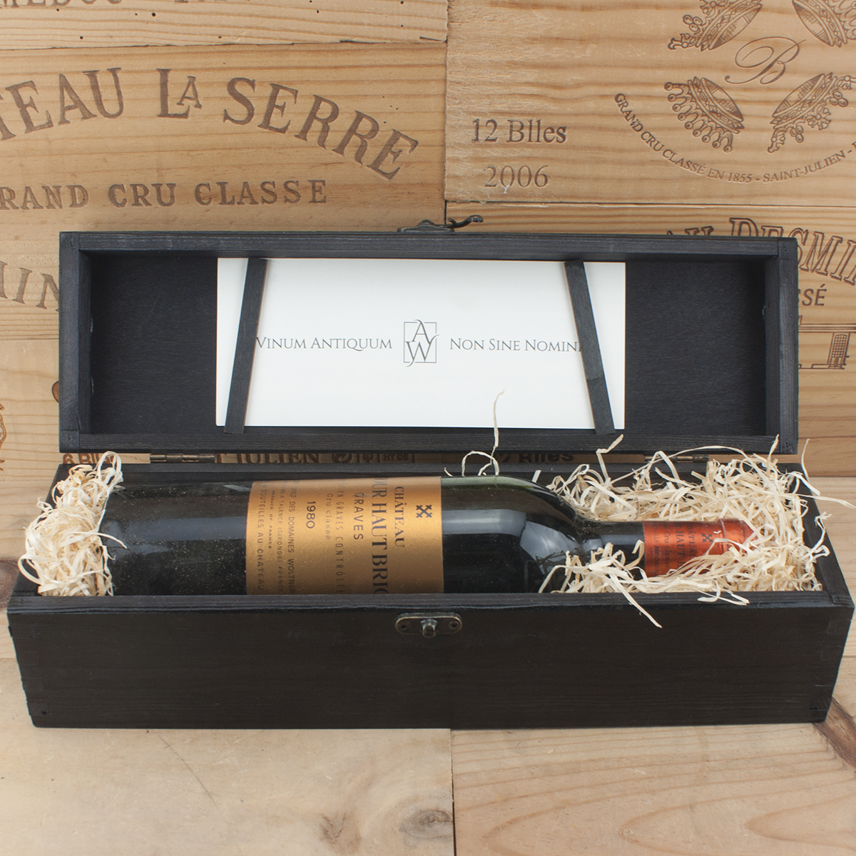 1980 Chateau La Tour Haut Brion in the black box 🍷 Antikwein -  Weinraritäten online kaufen