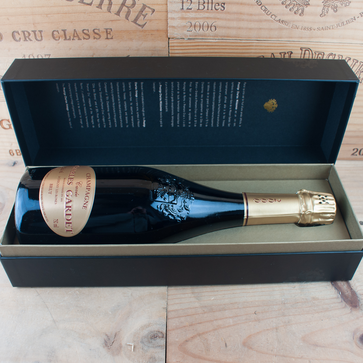 2000 Champagne Cuvée Charles Gardet millesimé