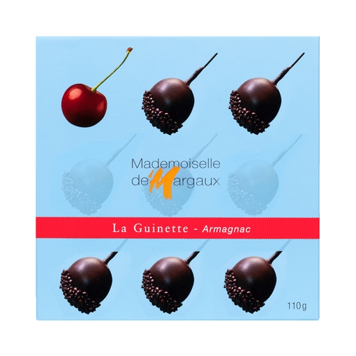 La Guinette Armagnac-Kirschen in edler Zartbitter-Schokolade